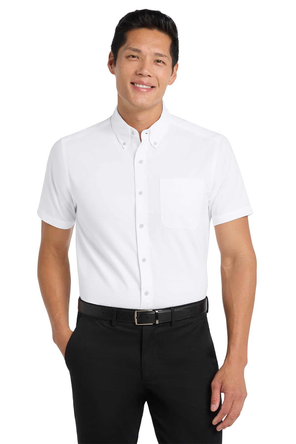 Port Authority® S508 Unisex Easy Care Short Sleeve Button-Up Shirt