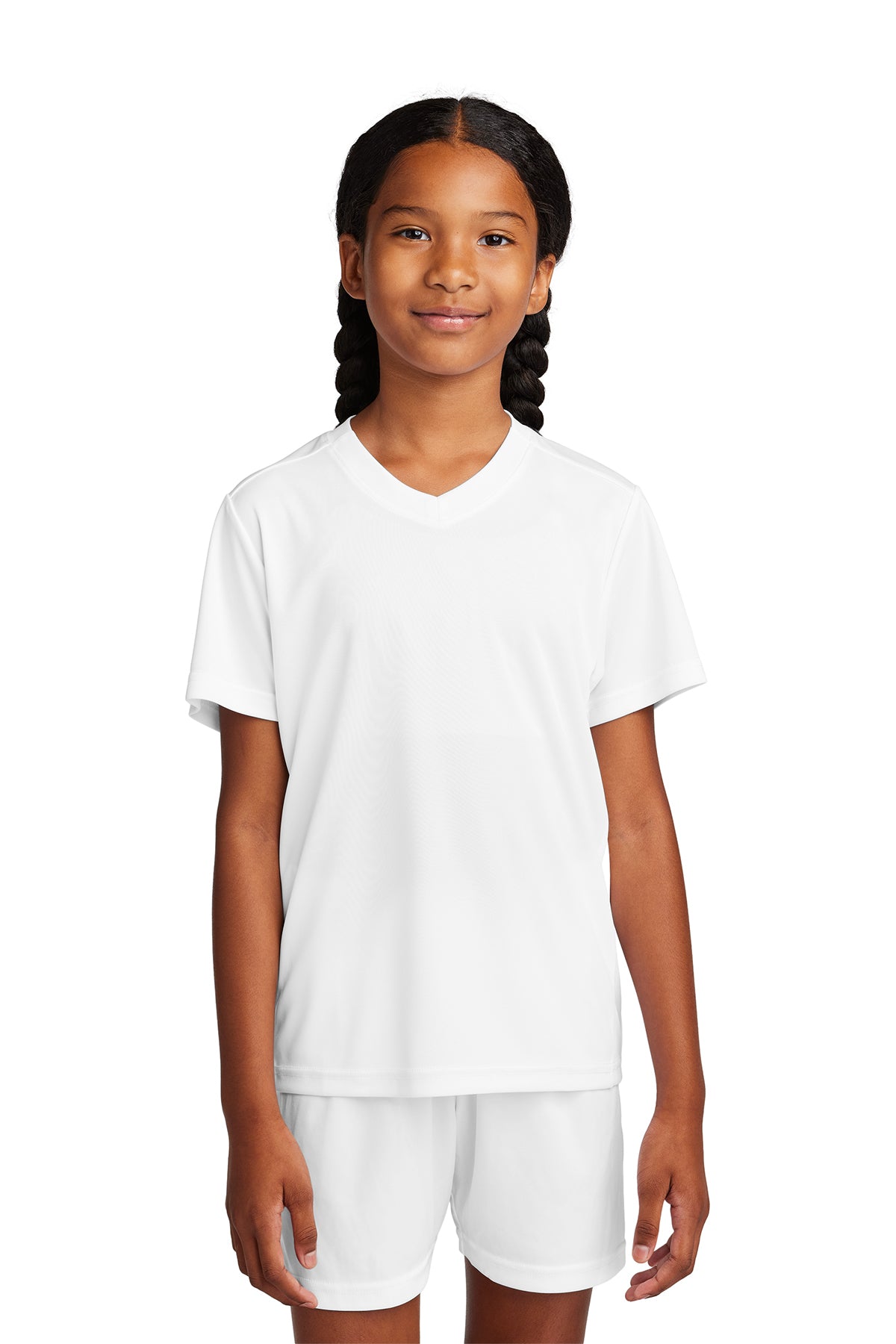 Sport-Tek® YST101 Youth Unisex Competitor™ United Performance V-Neck T-Shirt