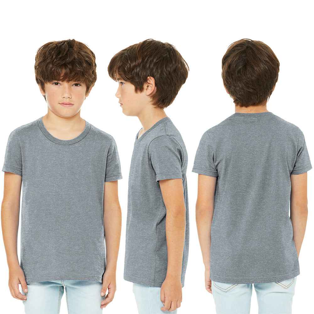 BELLA+CANVAS 3001Y Youth Jersey T-Shirt Unisex