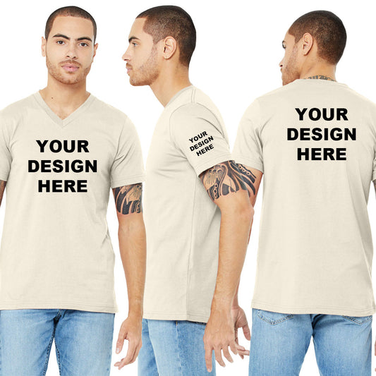 BELLA+CANVAS 3005 Unisex V-Neck T-Shirt