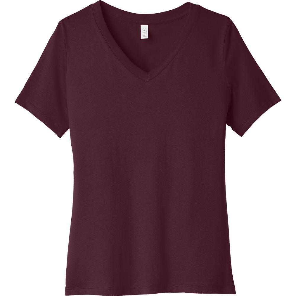 BELLA+CANVAS 6405 Women’s Relaxed V-Neck T-Shirt