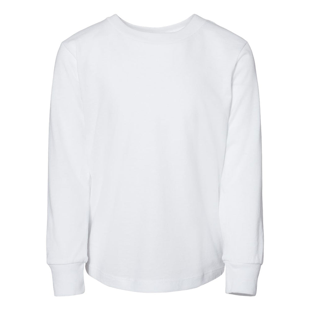 BELLA+CANVAS 3501T Toddler Long Sleeve Jersey Tee Unisex