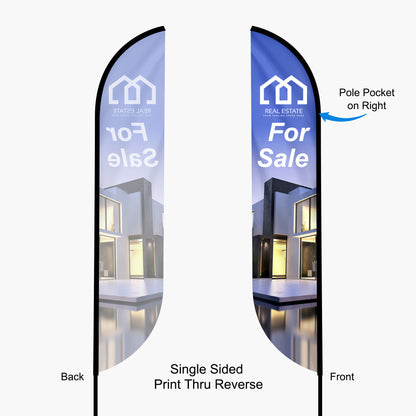 Custom Feather Convex Flags