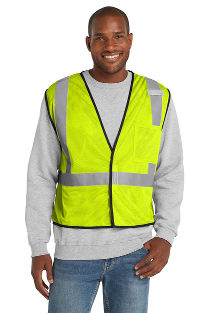 CornerStone® CSV100 Unisex ANSI 107 Class 2 Economy Mesh Safety Vest
