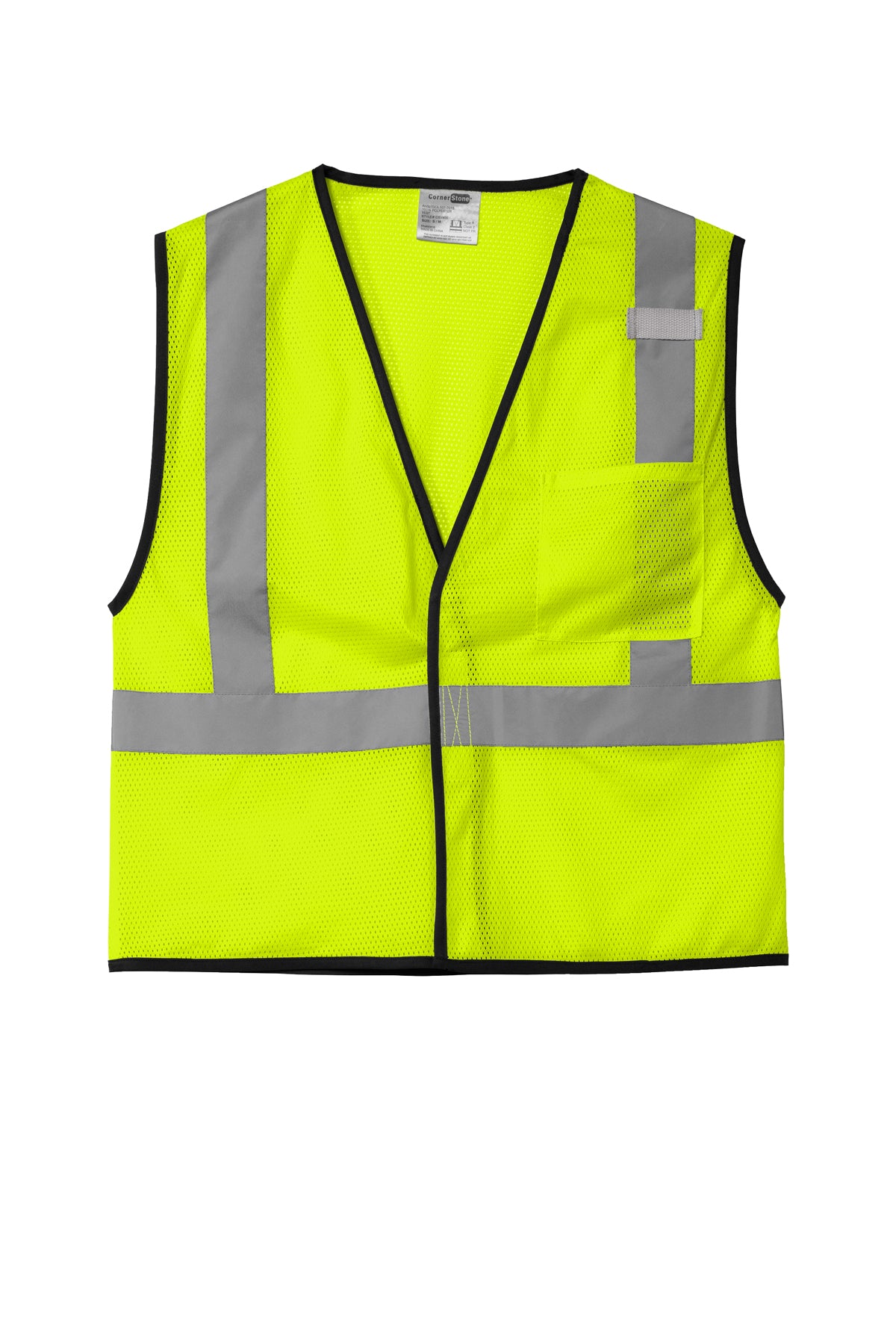 CornerStone® CSV100 Unisex ANSI 107 Class 2 Economy Mesh Safety Vest