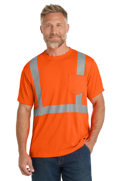 CornerStone® CS200 Unisex ANSI 107 Class 2 Mesh Safety T-Shirt