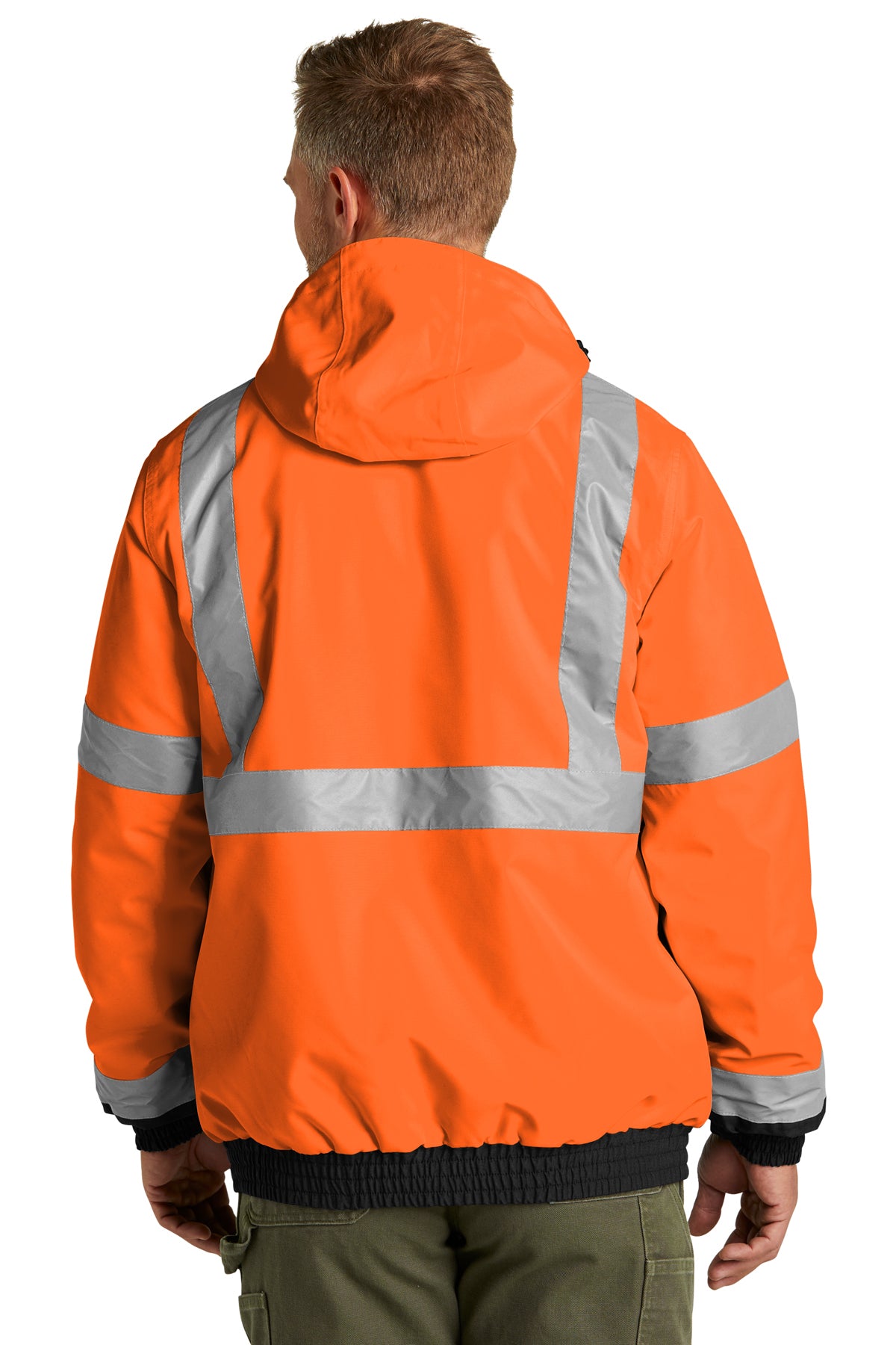 CornerStone® CSJ500 Unisex ANSI 107 Class 3 Waterproof Insulated Bomber Jacket
