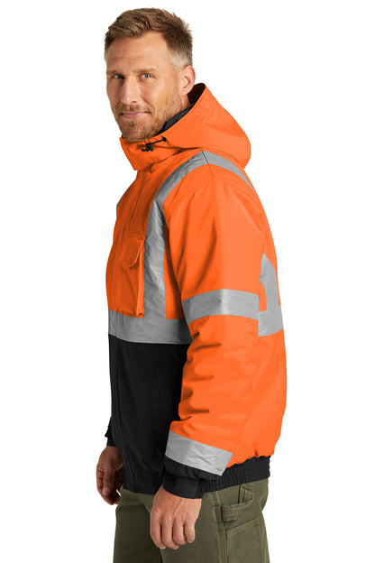 CornerStone® CSJ500 Unisex ANSI 107 Class 3 Waterproof Insulated Bomber Jacket