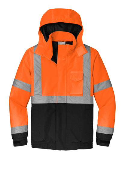 CornerStone® CSJ500 Unisex ANSI 107 Class 3 Waterproof Insulated Bomber Jacket
