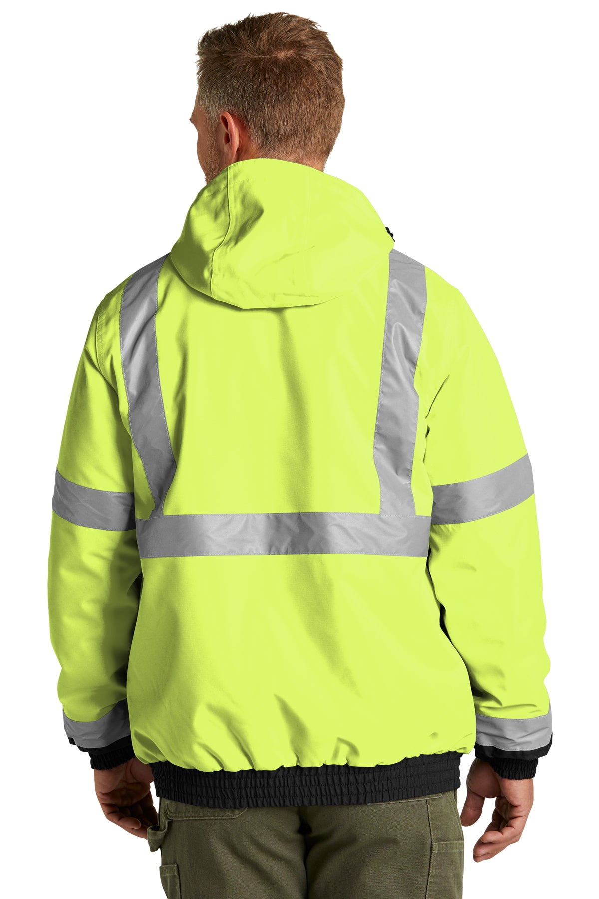 CornerStone® CSJ500 Unisex ANSI 107 Class 3 Waterproof Insulated Bomber Jacket