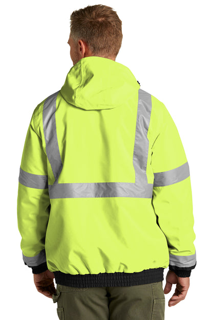 CornerStone® CSJ500 Unisex ANSI 107 Class 3 Waterproof Insulated Bomber Jacket