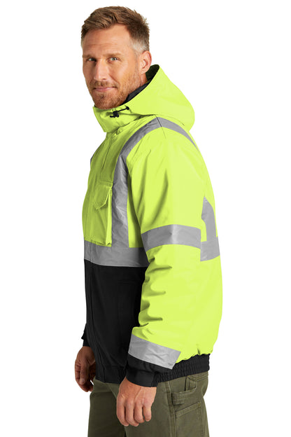 CornerStone® CSJ500 Unisex ANSI 107 Class 3 Waterproof Insulated Bomber Jacket