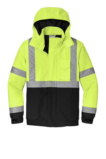 CornerStone® CSJ500 Unisex ANSI 107 Class 3 Waterproof Insulated Bomber Jacket