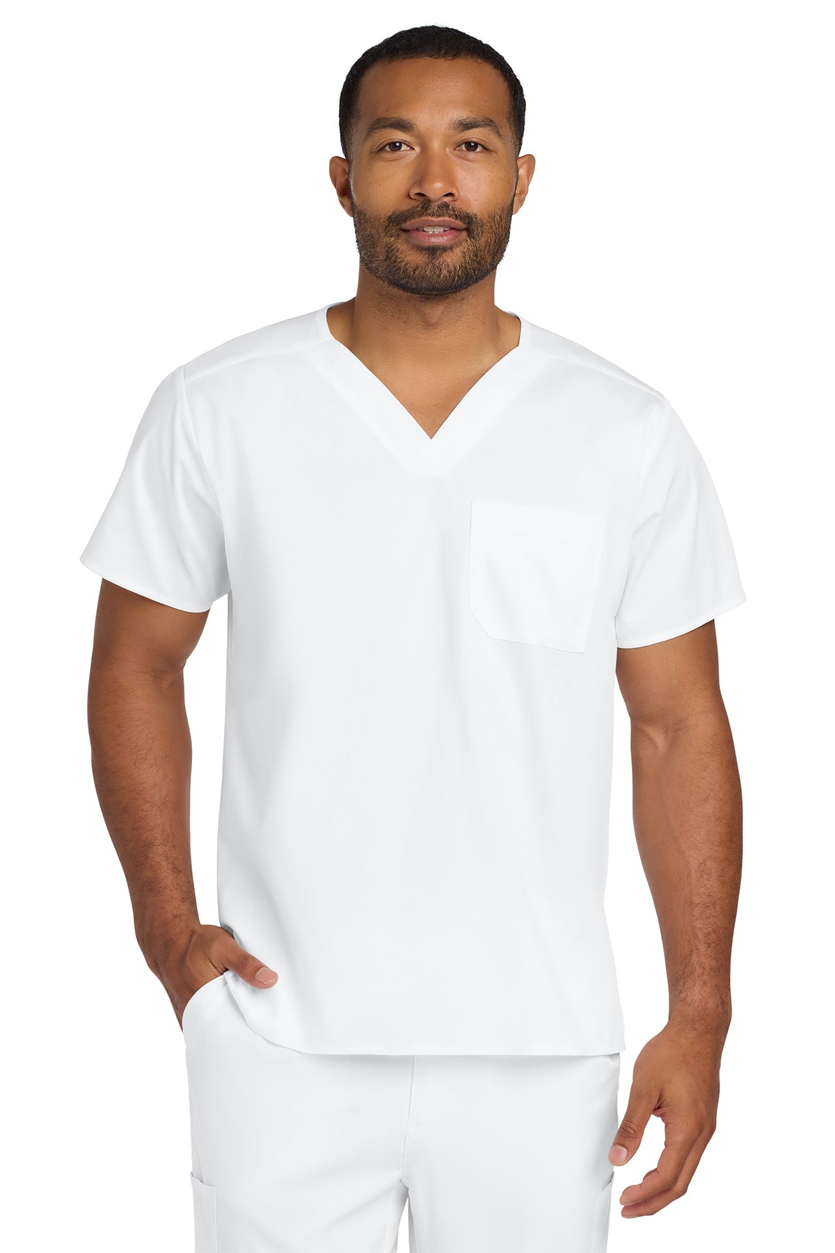 Wink® WW3160 Unisex WorkFlex™ Chest Pocket V-Neck Scrub Top