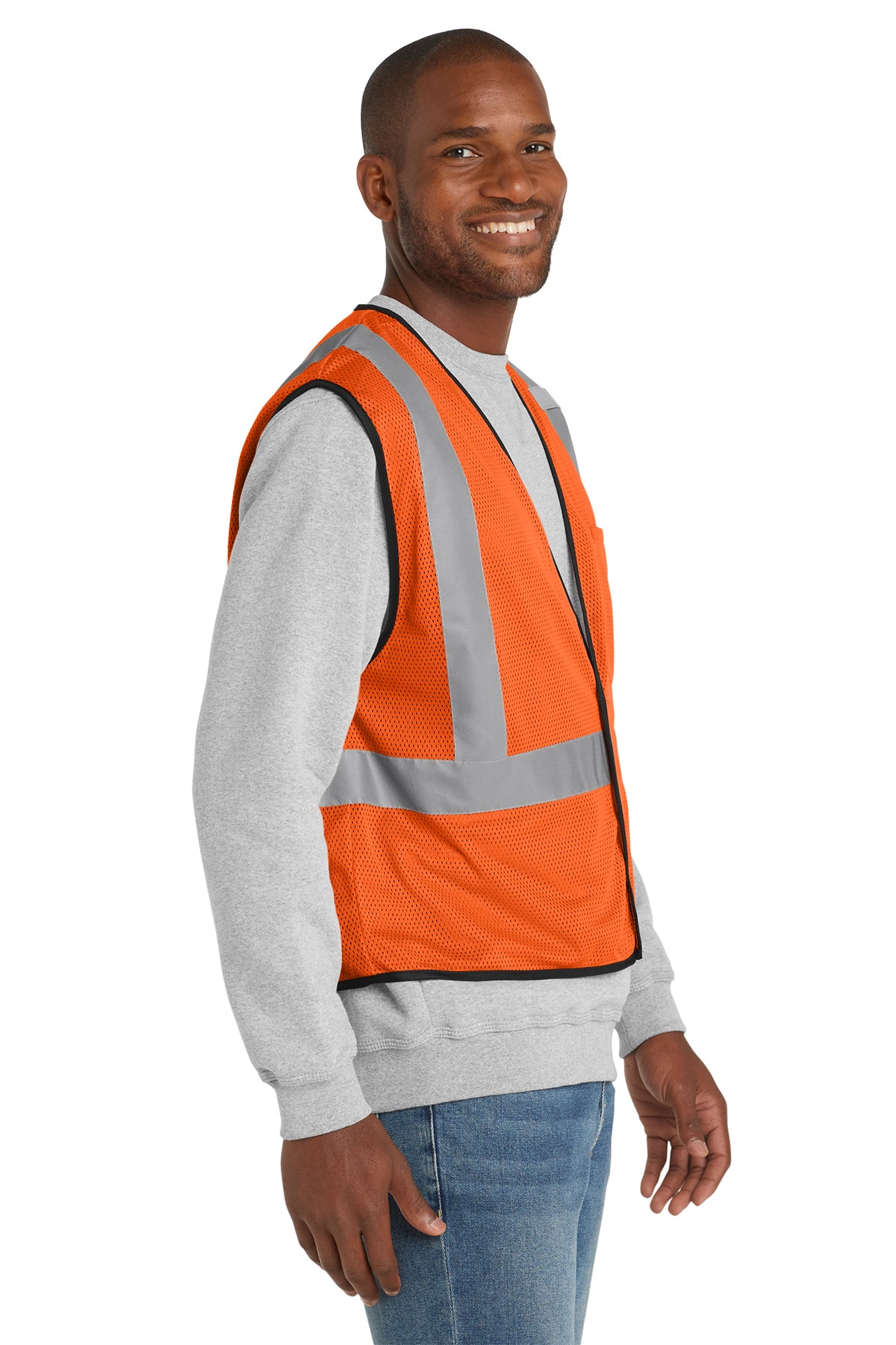 CornerStone® CSV100 Unisex ANSI 107 Class 2 Economy Mesh Safety Vest