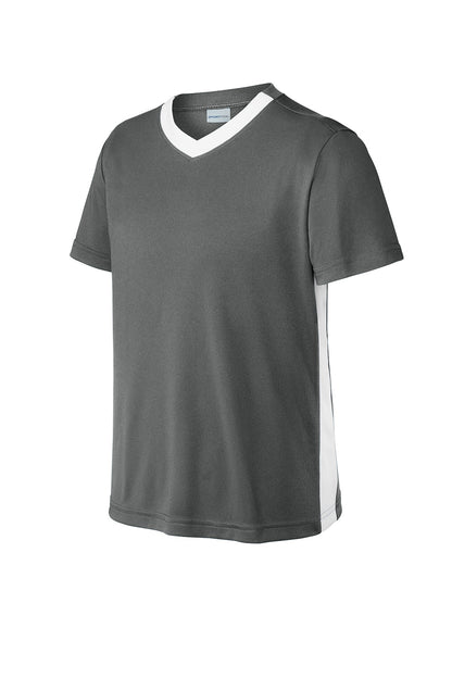 Sport-Tek® YST101 Youth Unisex Competitor™ United Performance V-Neck T-Shirt