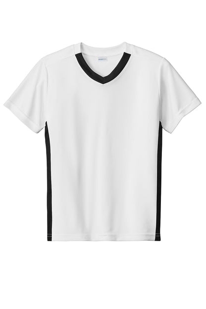 Sport-Tek® YST101 Youth Unisex Competitor™ United Performance V-Neck T-Shirt