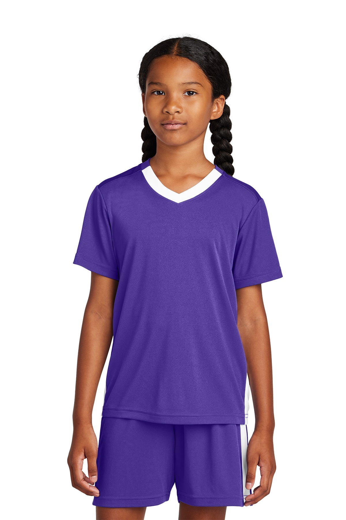 Sport-Tek® YST101 Youth Unisex Competitor™ United Performance V-Neck T-Shirt