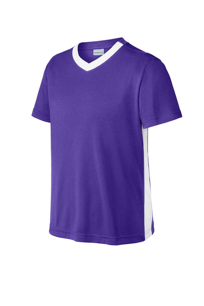 Sport-Tek® YST101 Youth Unisex Competitor™ United Performance V-Neck T-Shirt