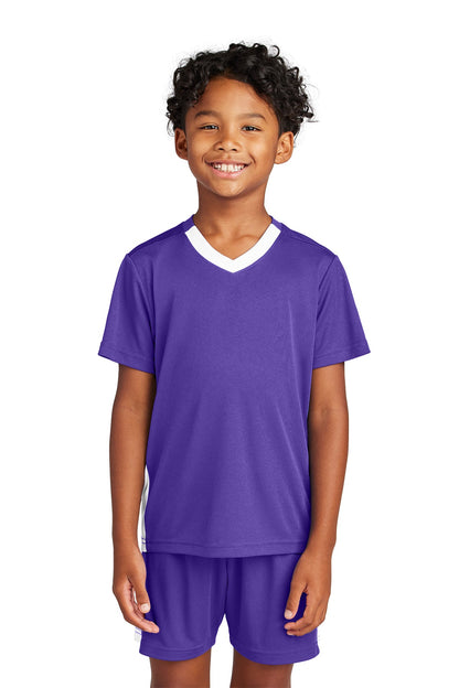 Sport-Tek® YST101 Youth Unisex Competitor™ United Performance V-Neck T-Shirt