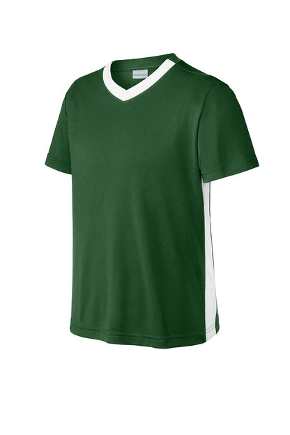 Sport-Tek® YST101 Youth Unisex Competitor™ United Performance V-Neck T-Shirt