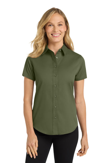 Port Authority® L508 Women's Easy Care Short Sleeve Button-Up Shirt