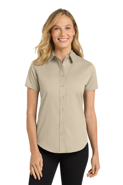 Port Authority® L508 Women's Easy Care Short Sleeve Button-Up Shirt