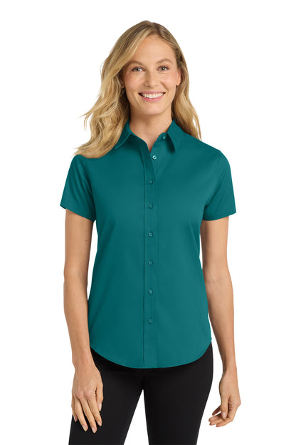 Port Authority® L508 Women's Easy Care Short Sleeve Button-Up Shirt