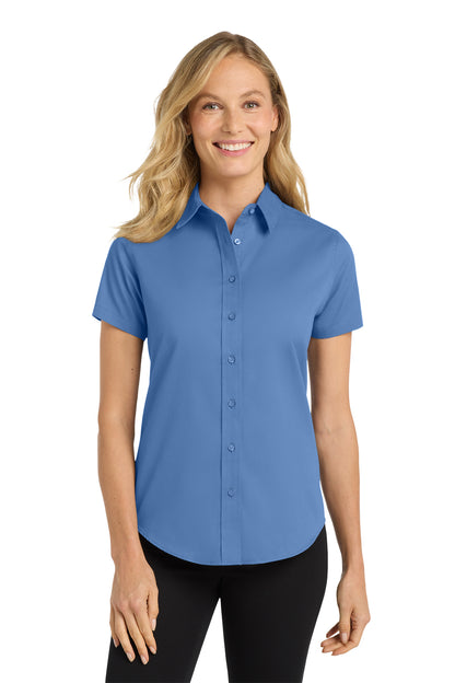 Port Authority® L508 Women's Easy Care Short Sleeve Button-Up Shirt