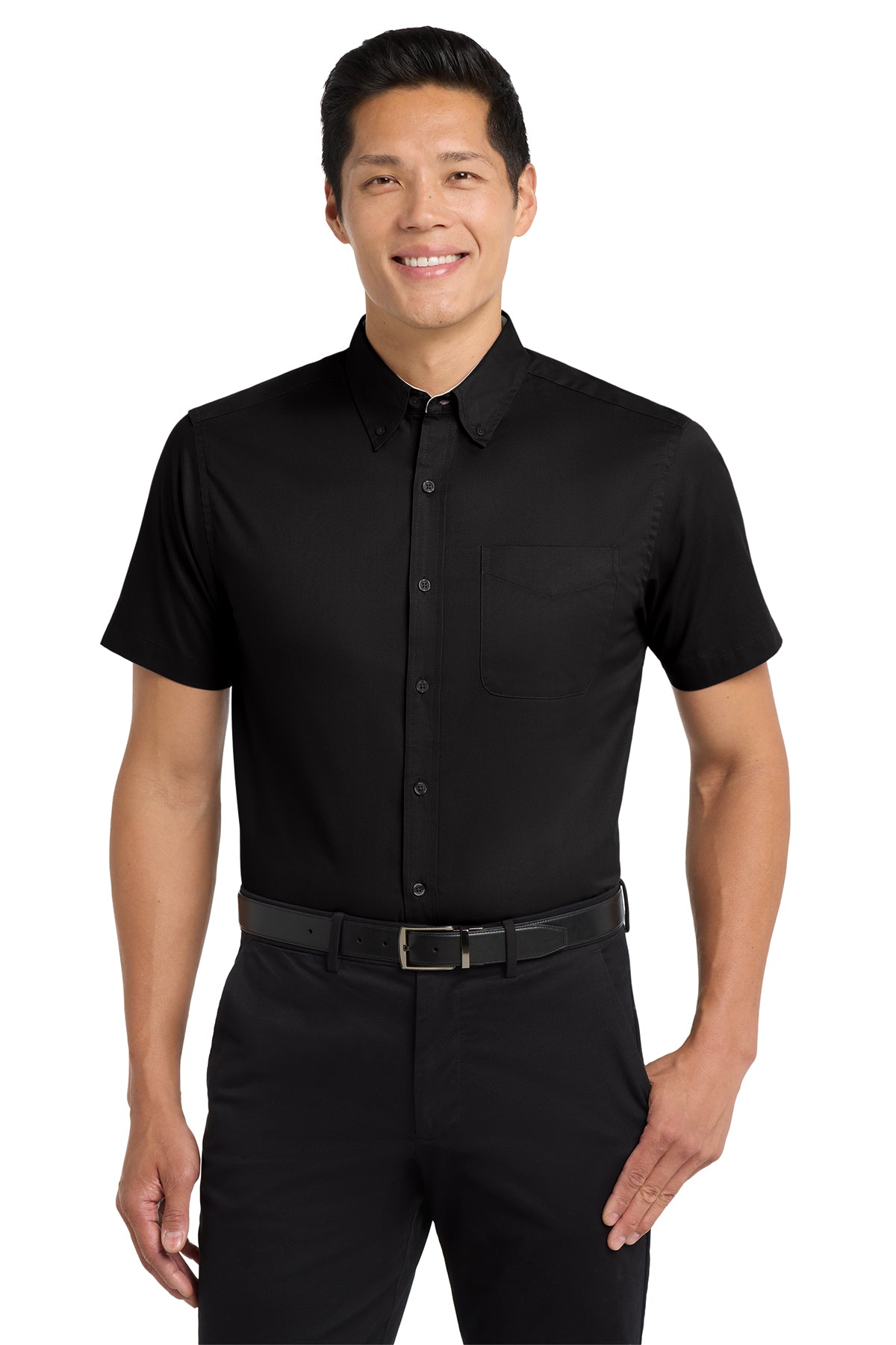 Port Authority® S508 Unisex Easy Care Short Sleeve Button-Up Shirt