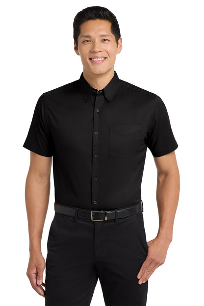 Port Authority® S508 Unisex Easy Care Short Sleeve Button-Up Shirt