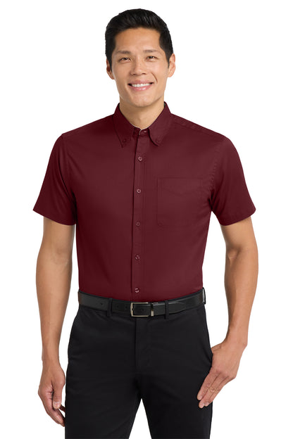 Port Authority® S508 Unisex Easy Care Short Sleeve Button-Up Shirt