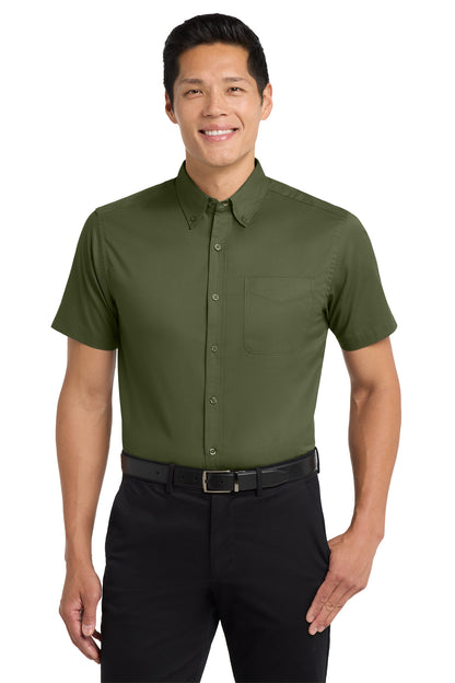 Port Authority® S508 Unisex Easy Care Short Sleeve Button-Up Shirt