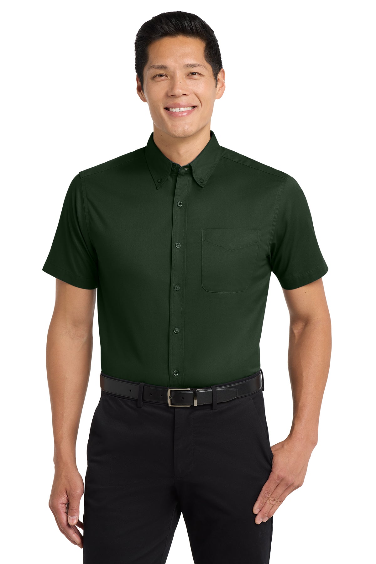 Port Authority® S508 Unisex Easy Care Short Sleeve Button-Up Shirt