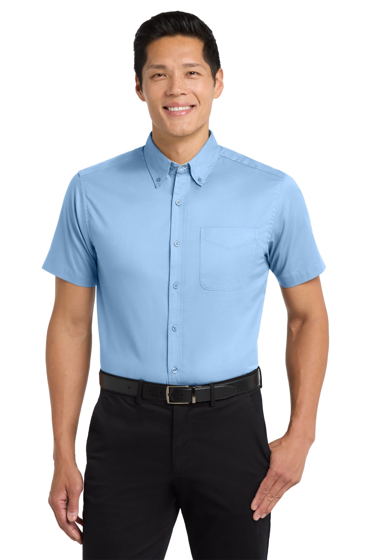 Port Authority® S508 Unisex Easy Care Short Sleeve Button-Up Shirt