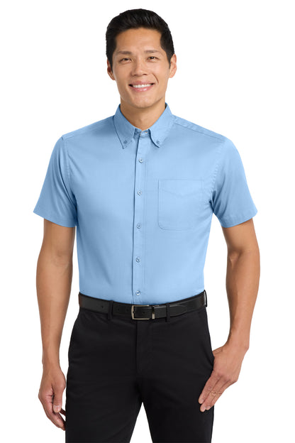 Port Authority® S508 Unisex Easy Care Short Sleeve Button-Up Shirt