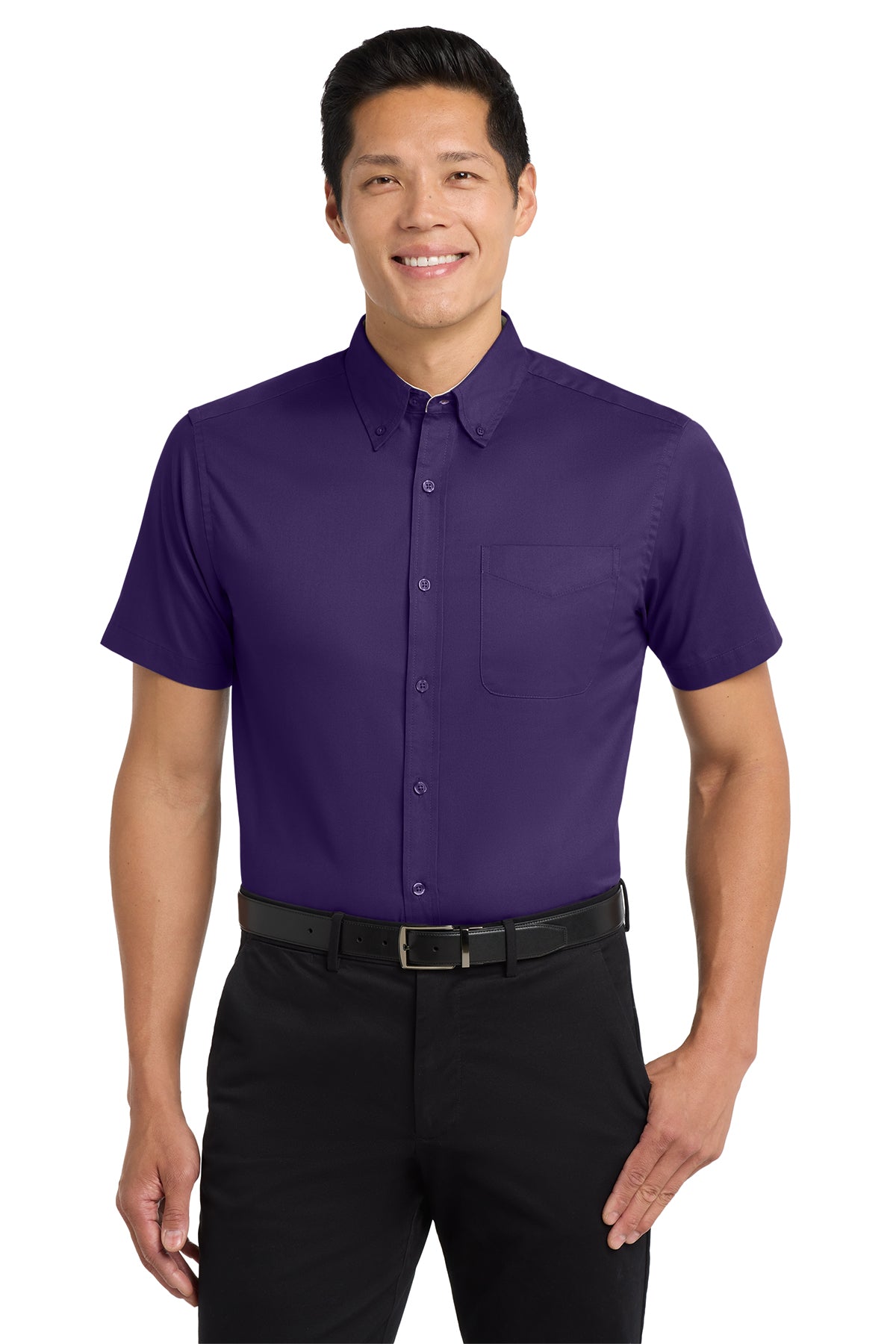 Port Authority® S508 Unisex Easy Care Short Sleeve Button-Up Shirt