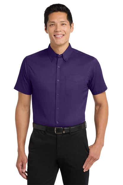 Port Authority® S508 Unisex Easy Care Short Sleeve Button-Up Shirt