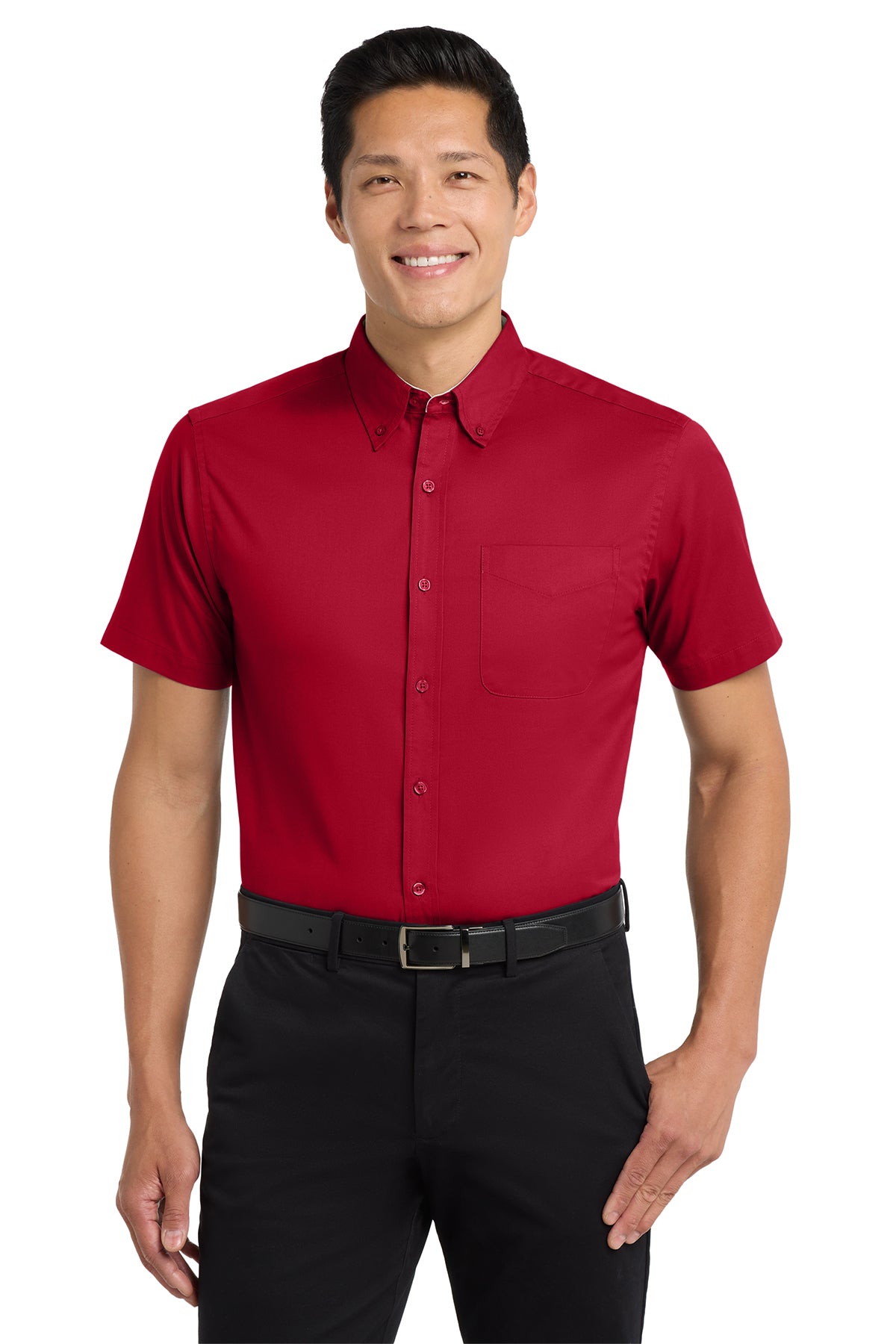 Port Authority® S508 Unisex Easy Care Short Sleeve Button-Up Shirt