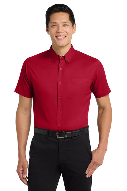 Port Authority® S508 Unisex Easy Care Short Sleeve Button-Up Shirt