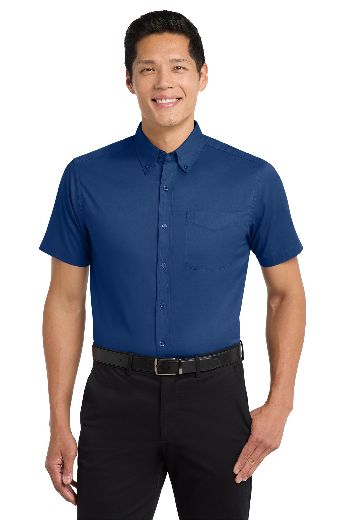 Port Authority® S508 Unisex Easy Care Short Sleeve Button-Up Shirt