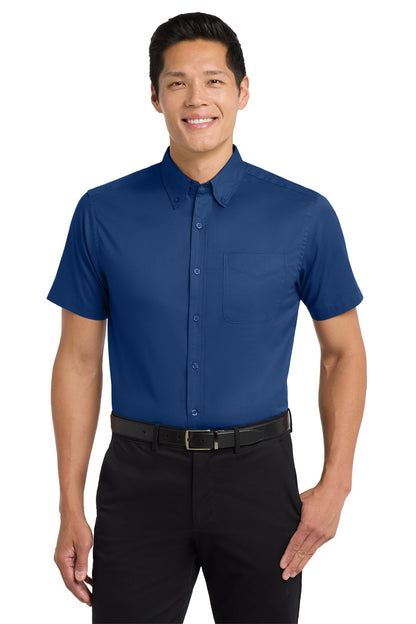 Port Authority® S508 Unisex Easy Care Short Sleeve Button-Up Shirt