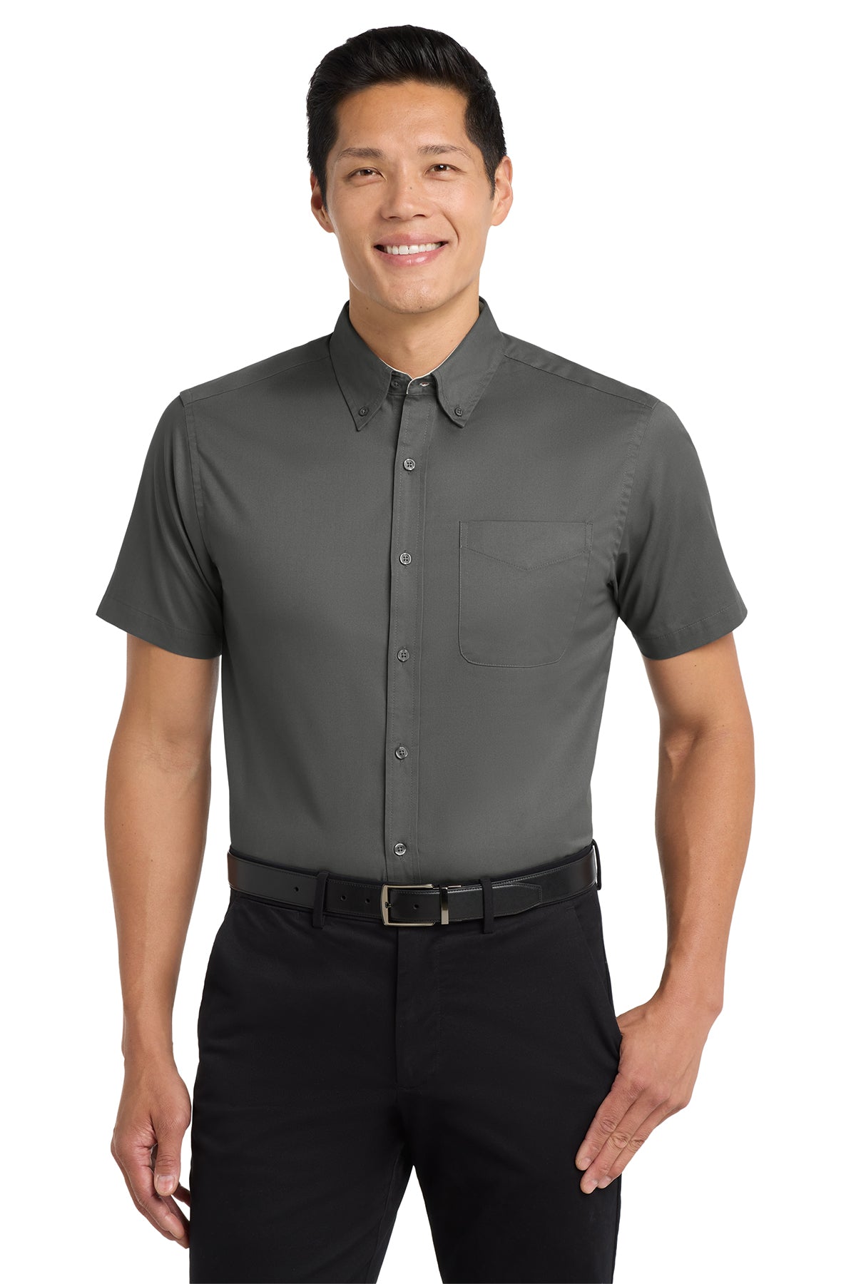 Port Authority® S508 Unisex Easy Care Short Sleeve Button-Up Shirt