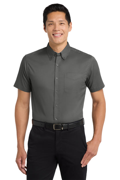 Port Authority® S508 Unisex Easy Care Short Sleeve Button-Up Shirt