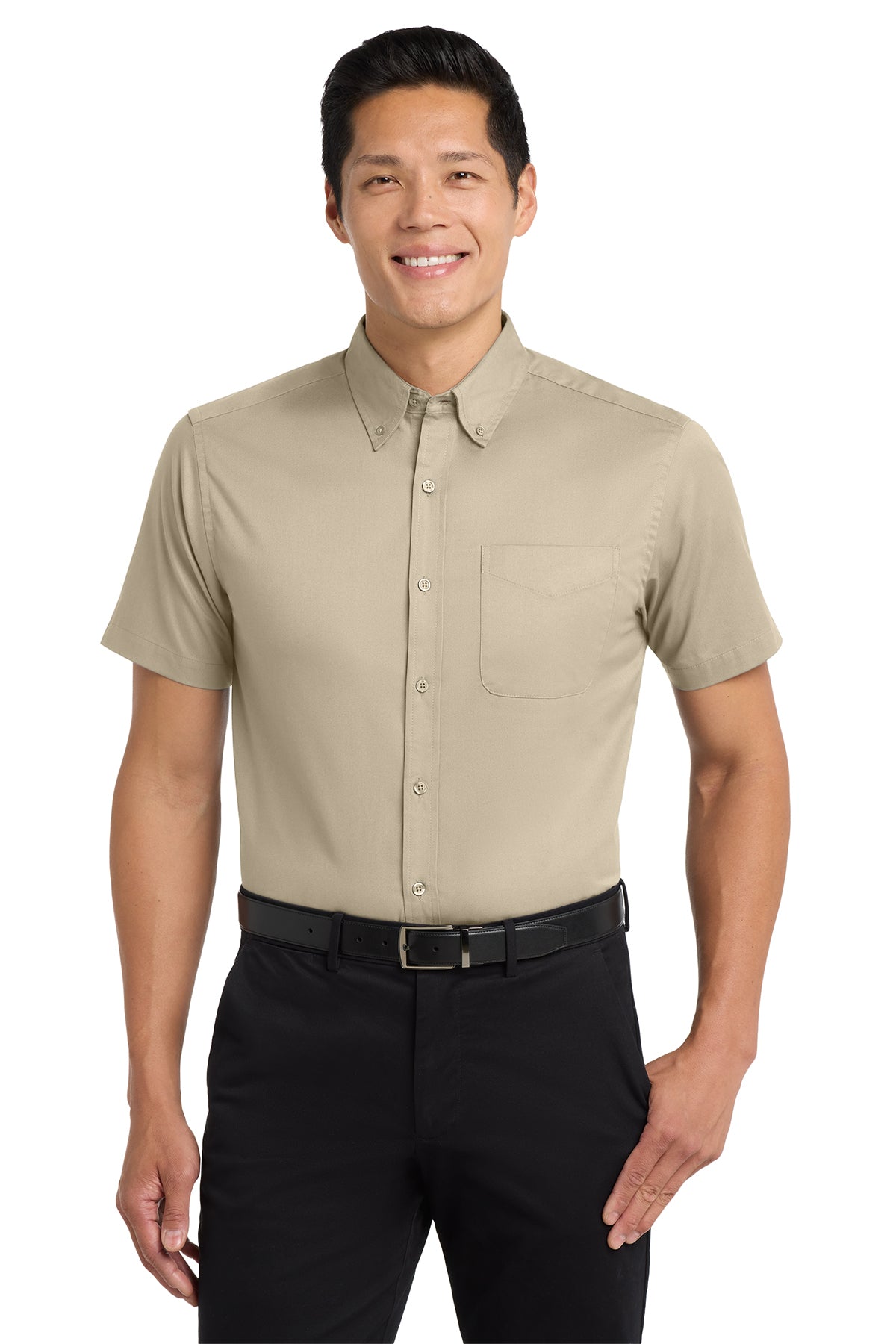 Port Authority® S508 Unisex Easy Care Short Sleeve Button-Up Shirt