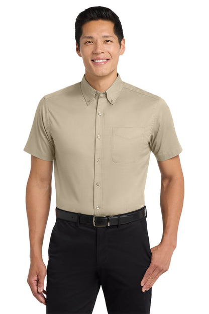 Port Authority® S508 Unisex Easy Care Short Sleeve Button-Up Shirt