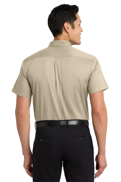 Port Authority® S508 Unisex Easy Care Short Sleeve Button-Up Shirt