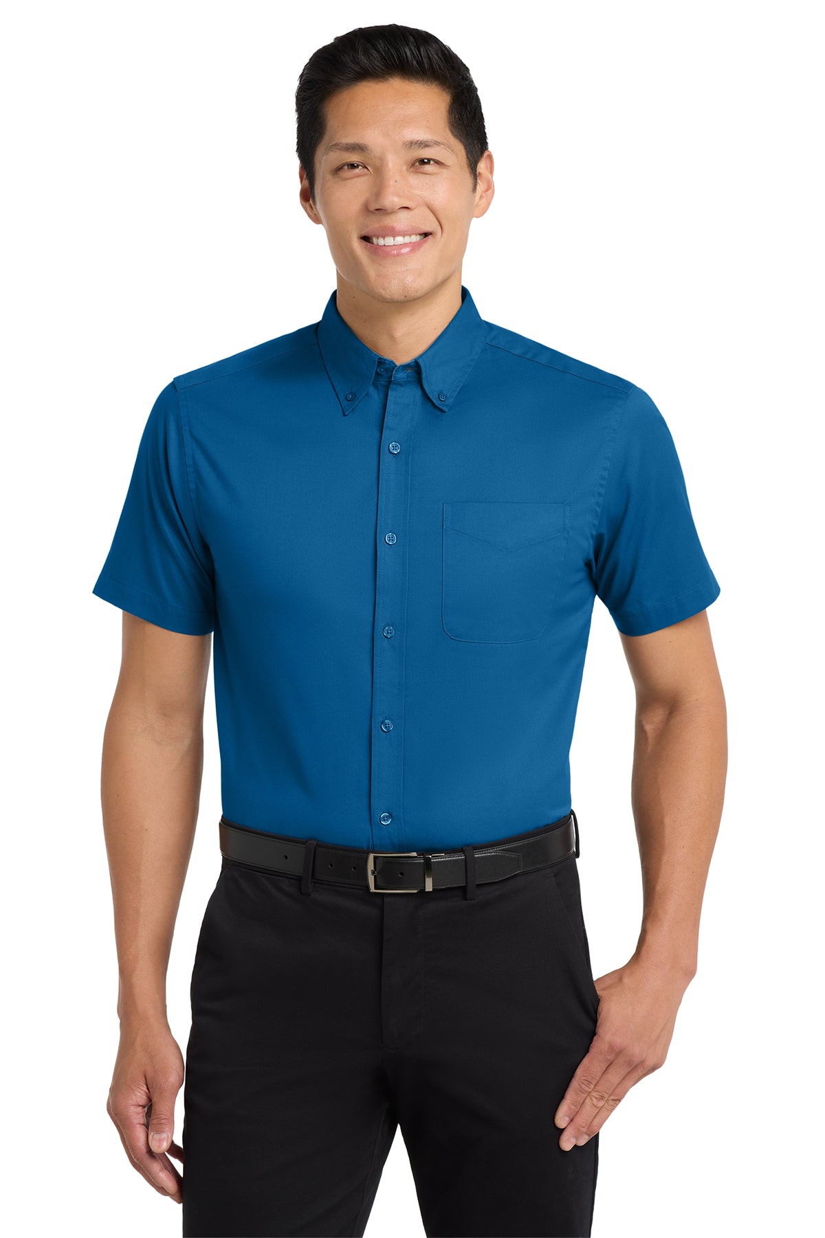 Port Authority® S508 Unisex Easy Care Short Sleeve Button-Up Shirt