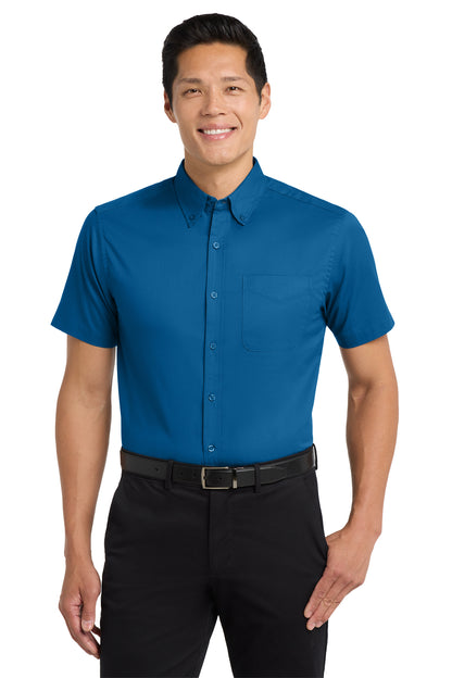 Port Authority® S508 Unisex Easy Care Short Sleeve Button-Up Shirt