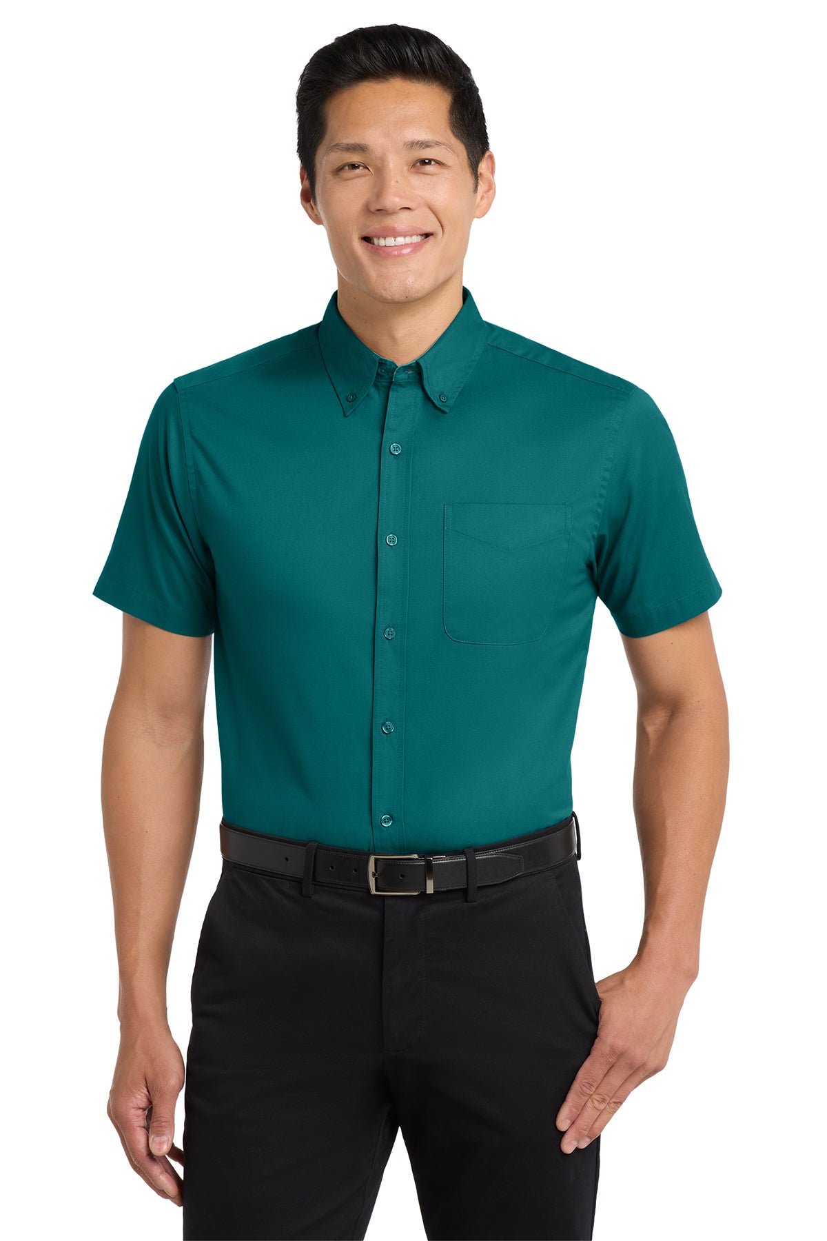 Port Authority® S508 Unisex Easy Care Short Sleeve Button-Up Shirt